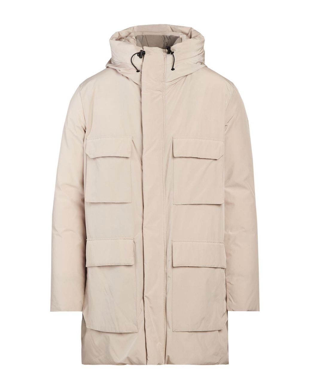 ADHOCONCEPT Natural Coats for men