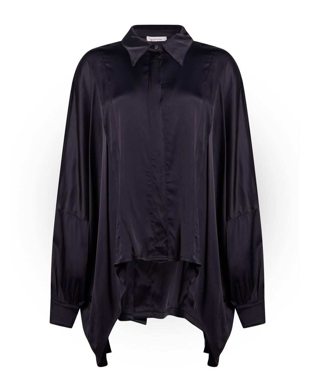 Nostrasantissima Blue Shirt Viscose, Elastane