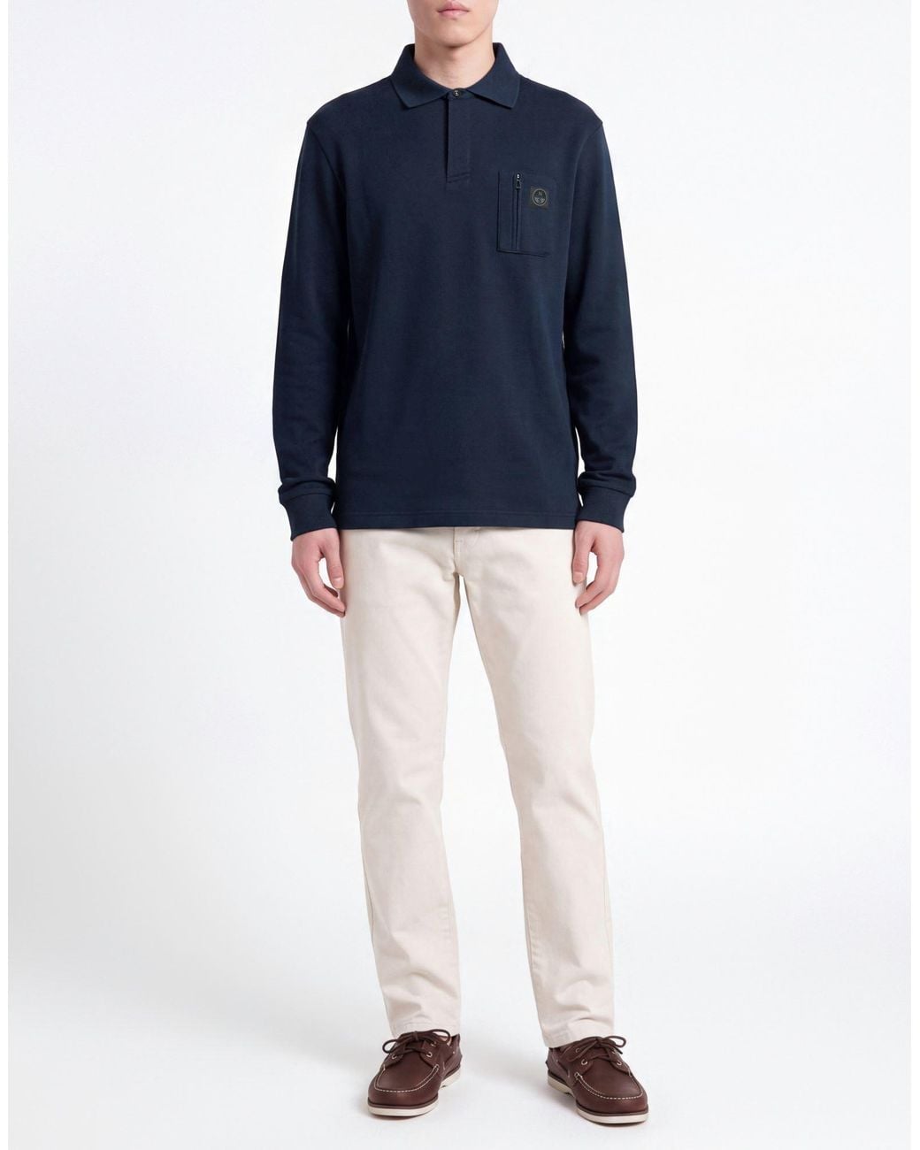 Polo North Sails de hombre de color Blue