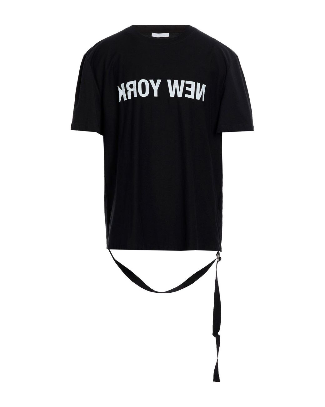 Helmut Lang Black T-Shirt Cotton for men
