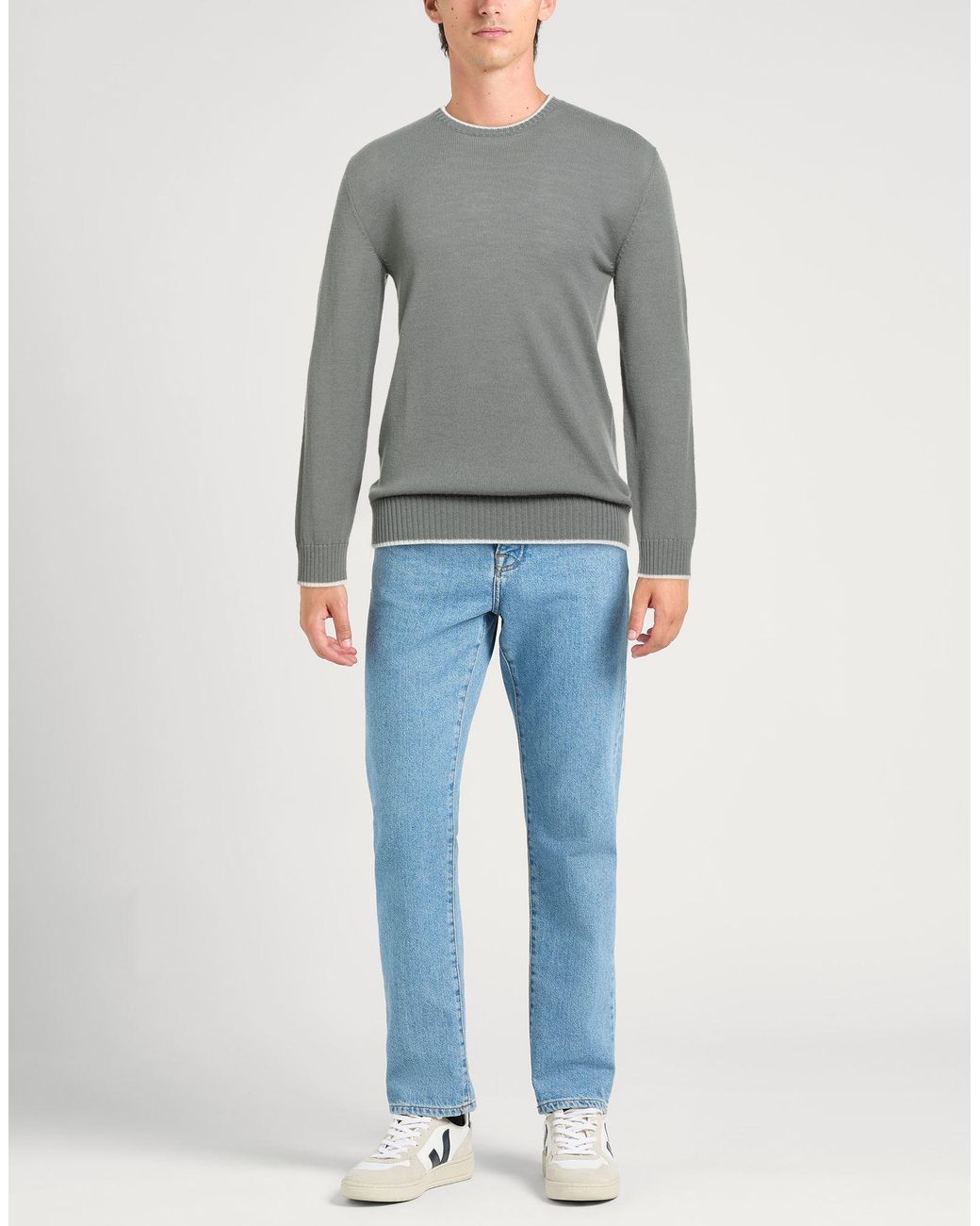 Eleventy Gray Jumper for men