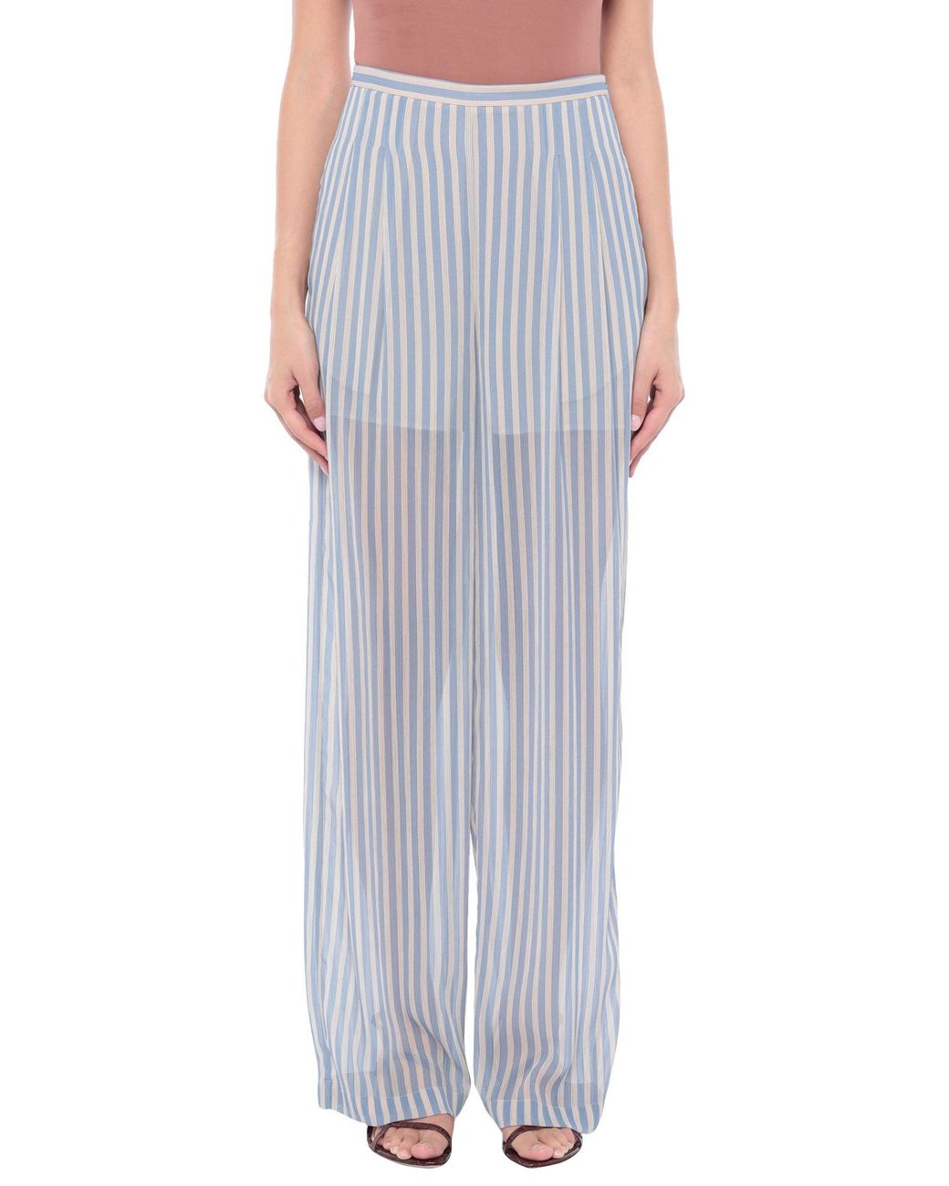 Semicouture White Trouser