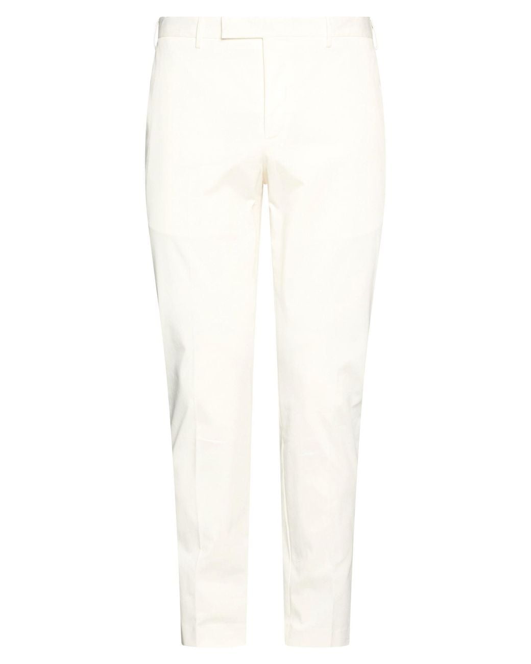 PT Torino White Trouser for men