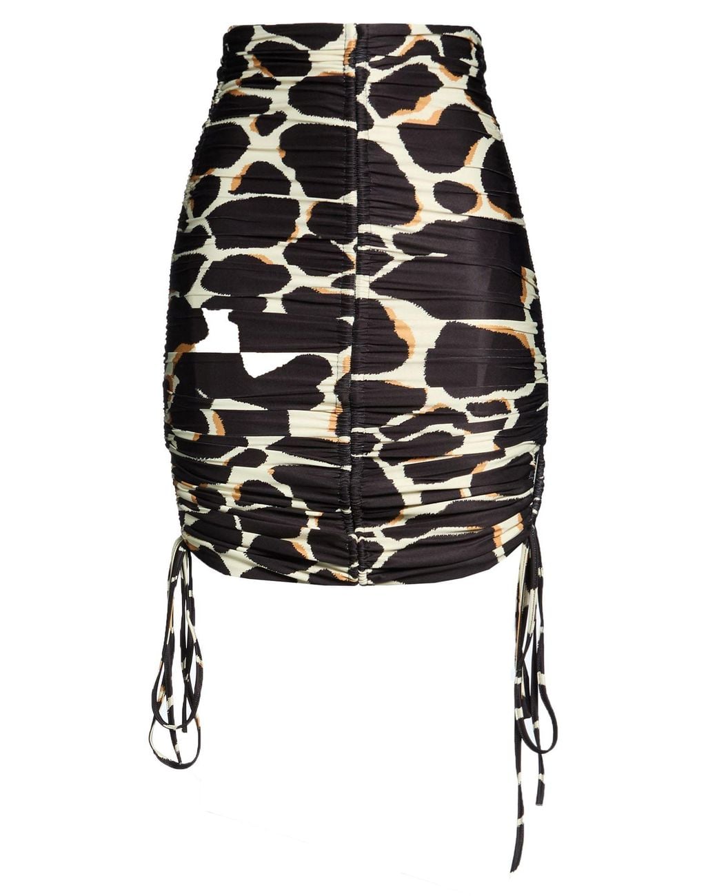 W Les Femmes By Babylon Black Mini Skirt Polyamide, Elastane