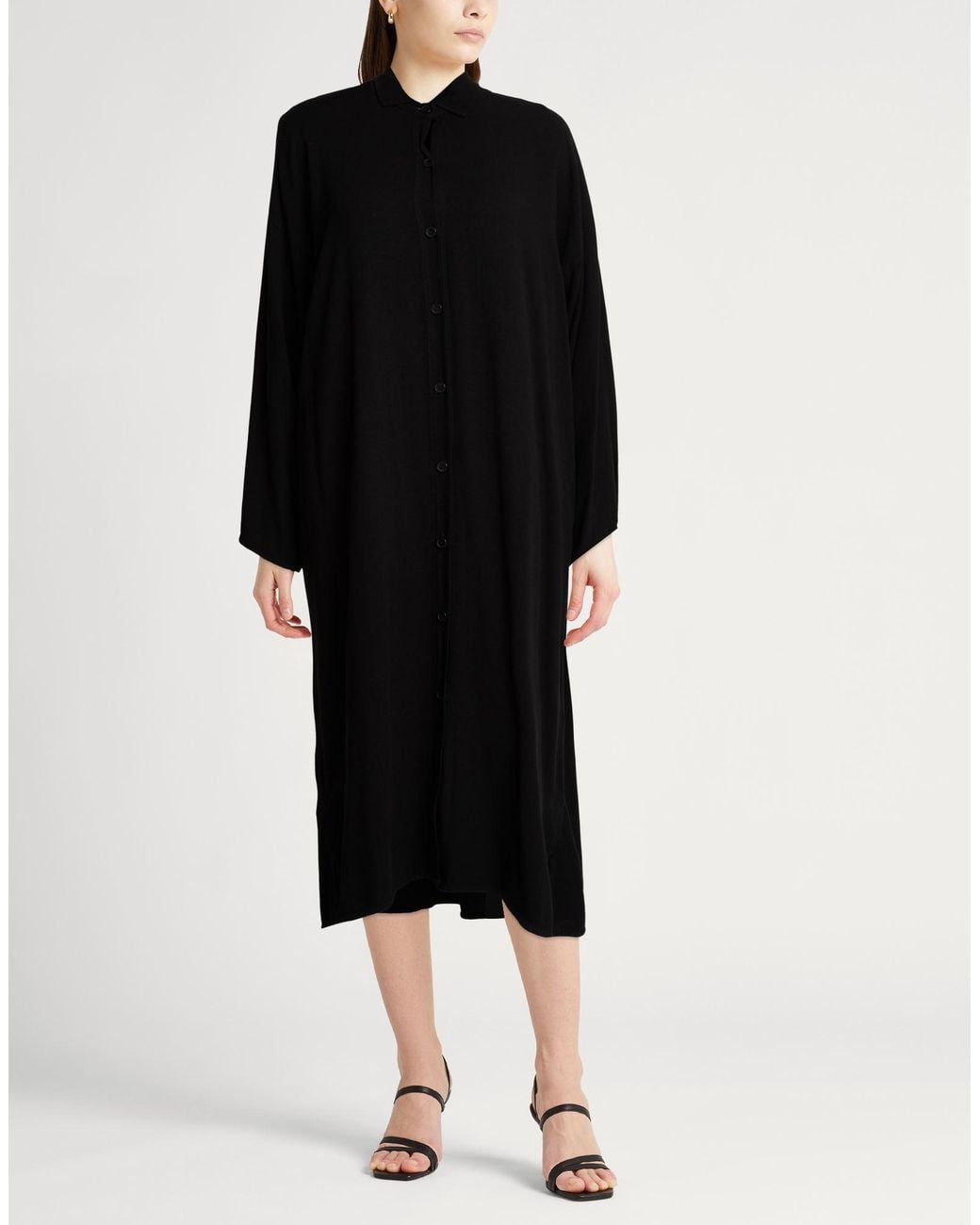 Crossley Black Midi Dress Viscose