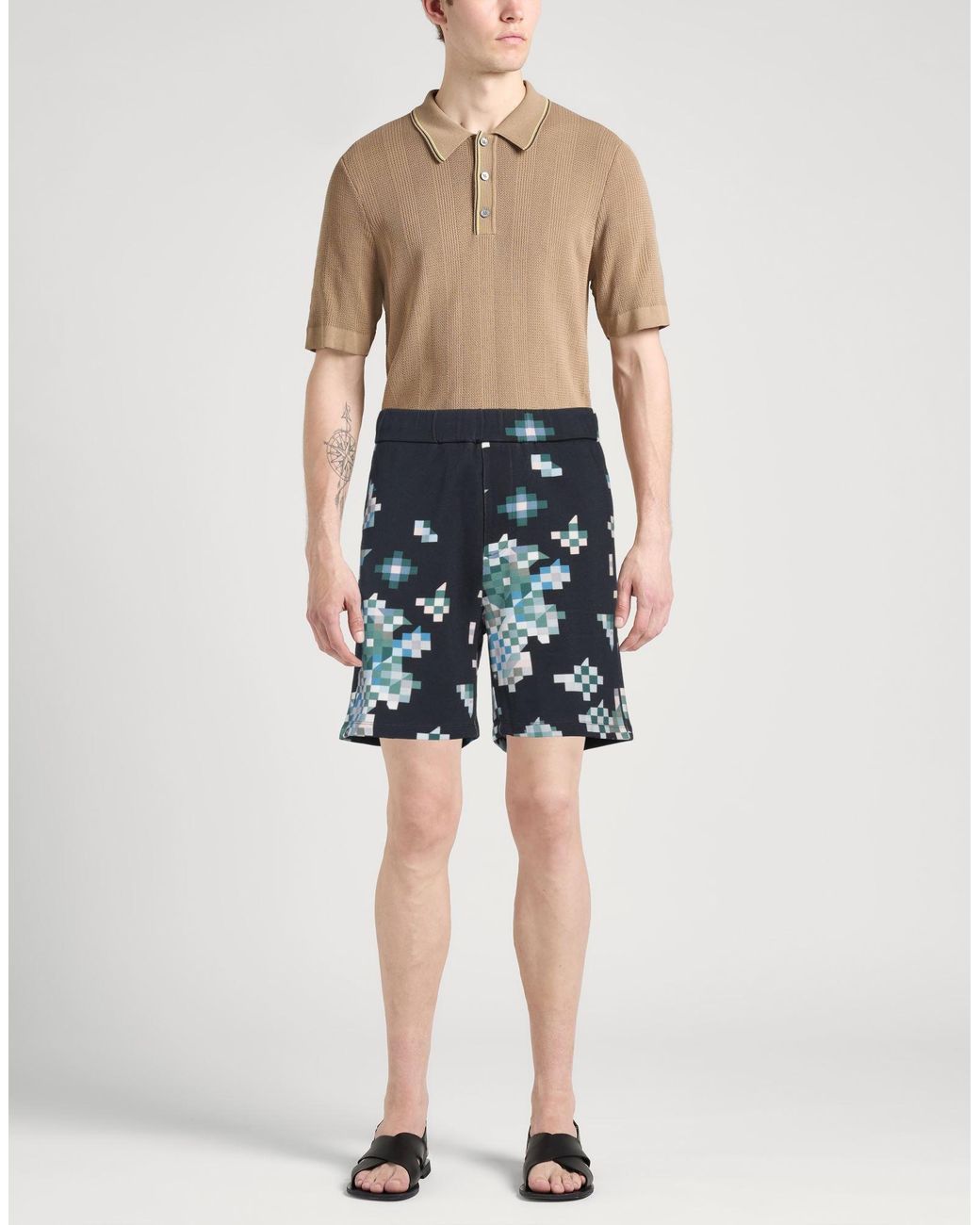 Emporio Armani Blue Shorts & Bermuda Shorts for men