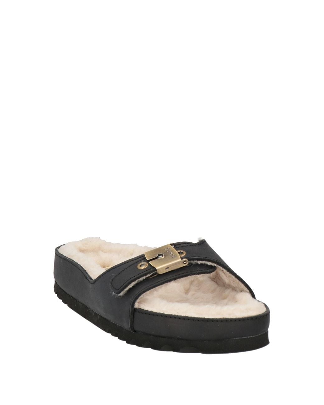 Scholl Black Sandals Leather