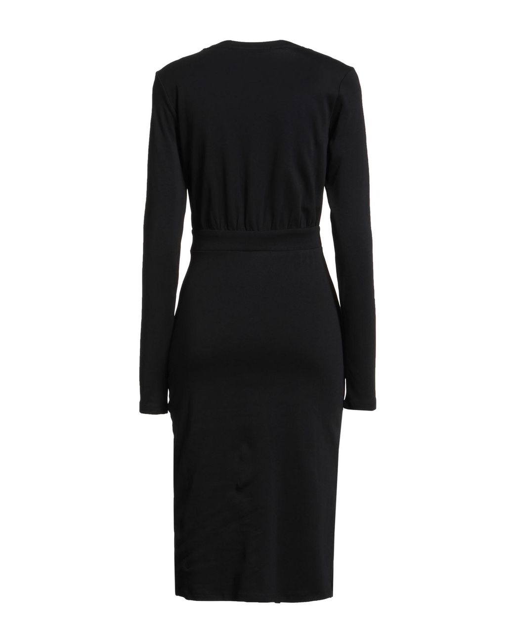 Karl Lagerfeld Black Midi Dress