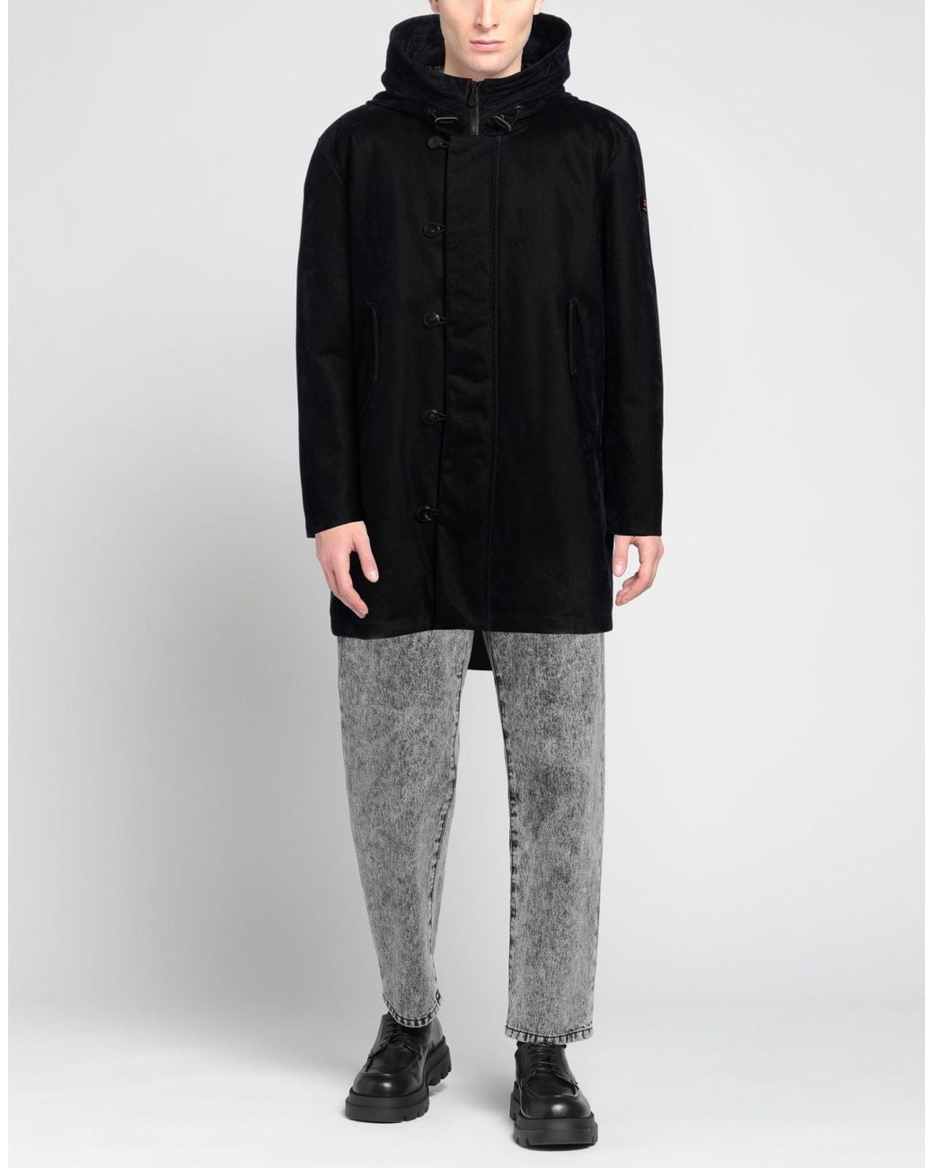 Cappotto di Peuterey in Black da Uomo