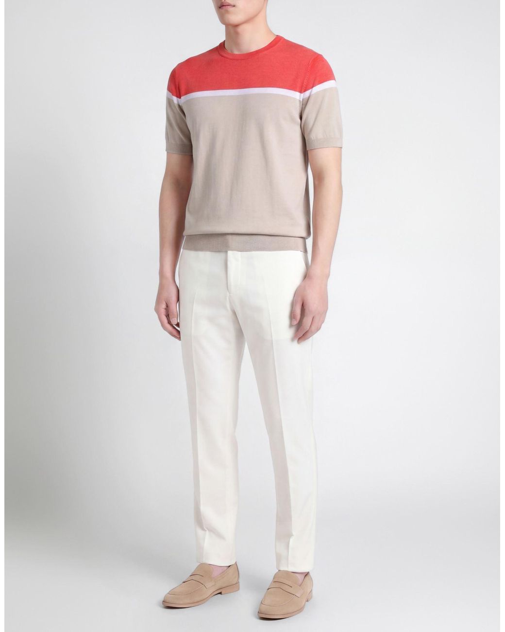 Moorer Pink Sweaters for men