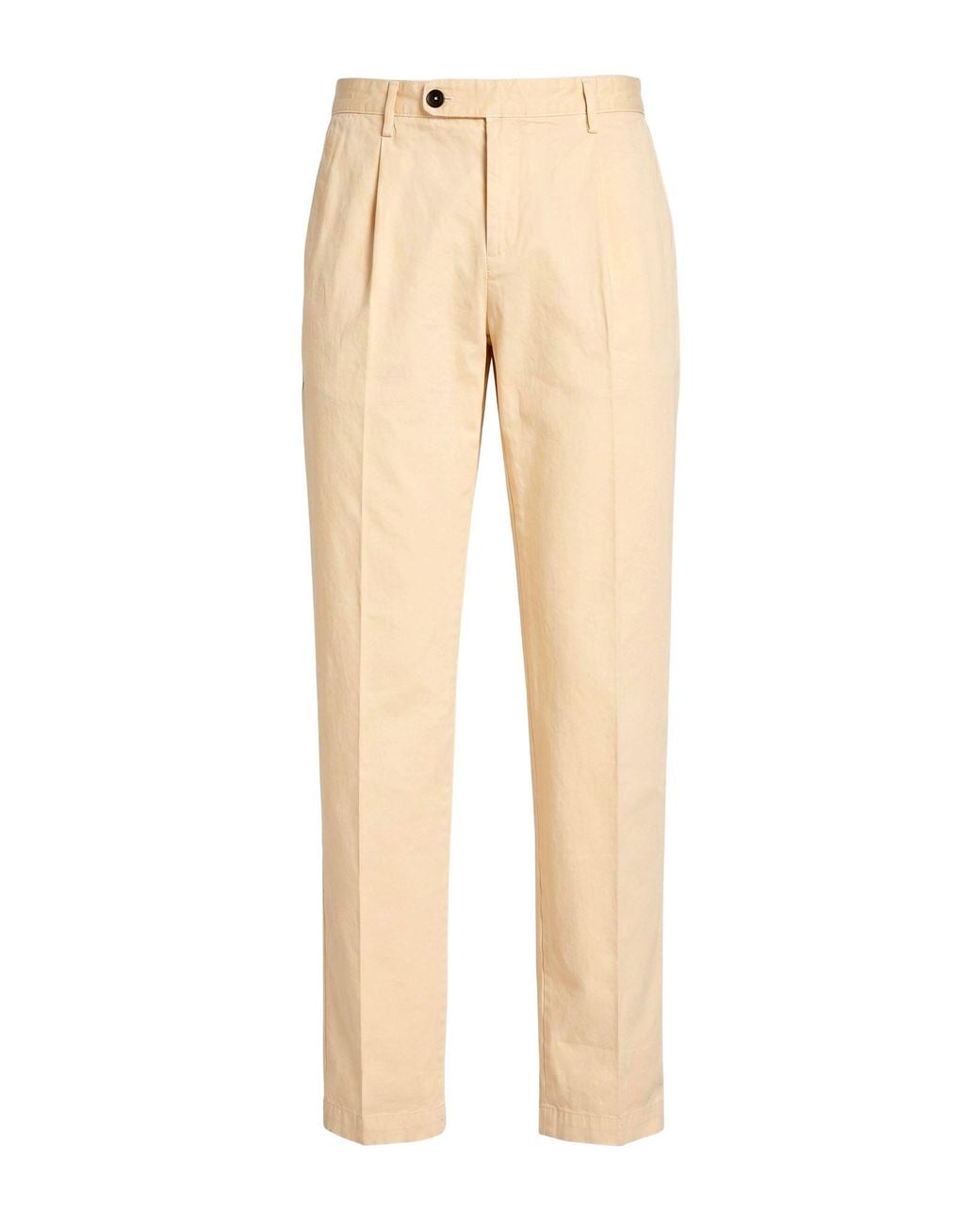 Massimo Alba Natural Ivory Pants Cotton for men