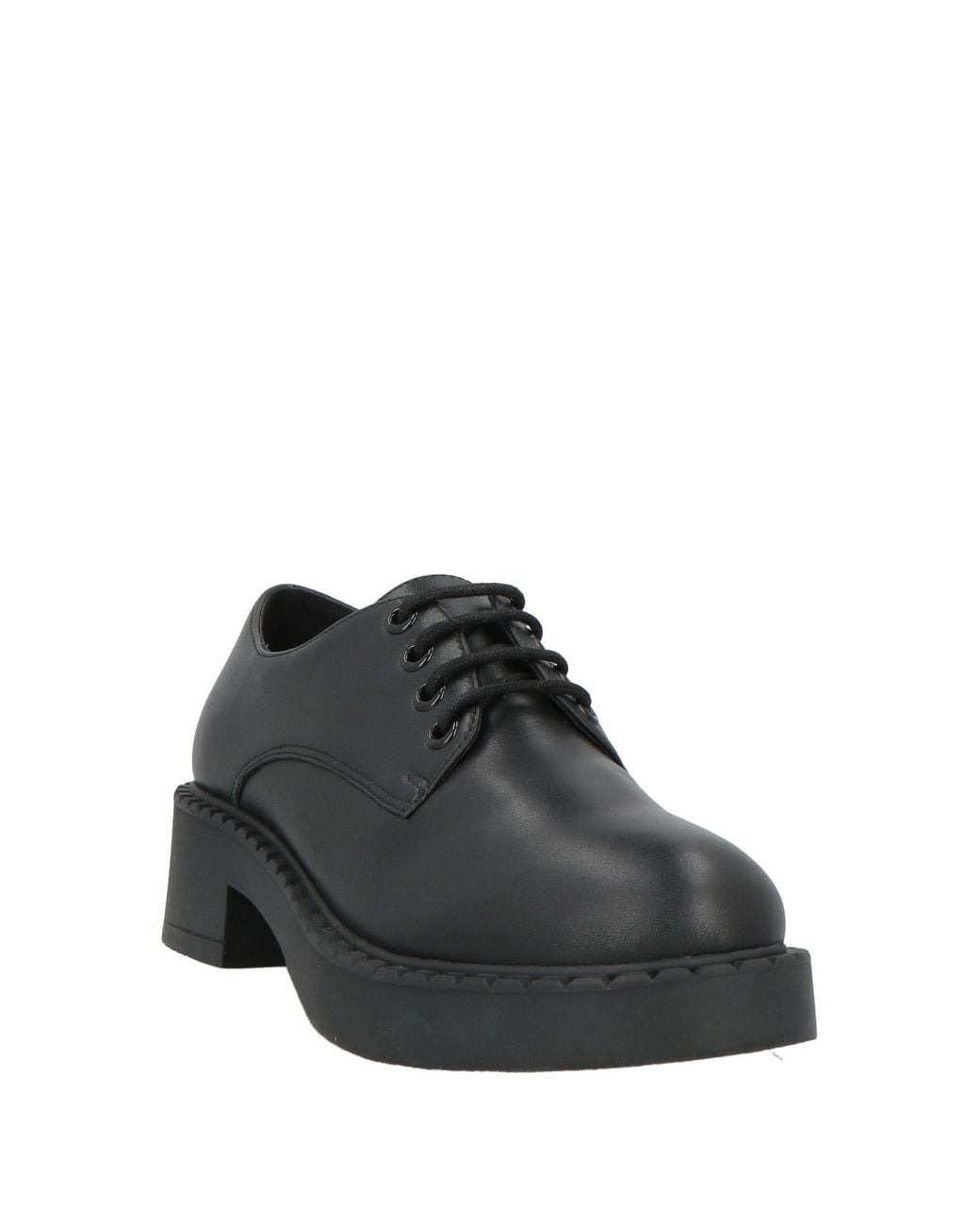 Tosca Blu Black Lace-Up Shoes