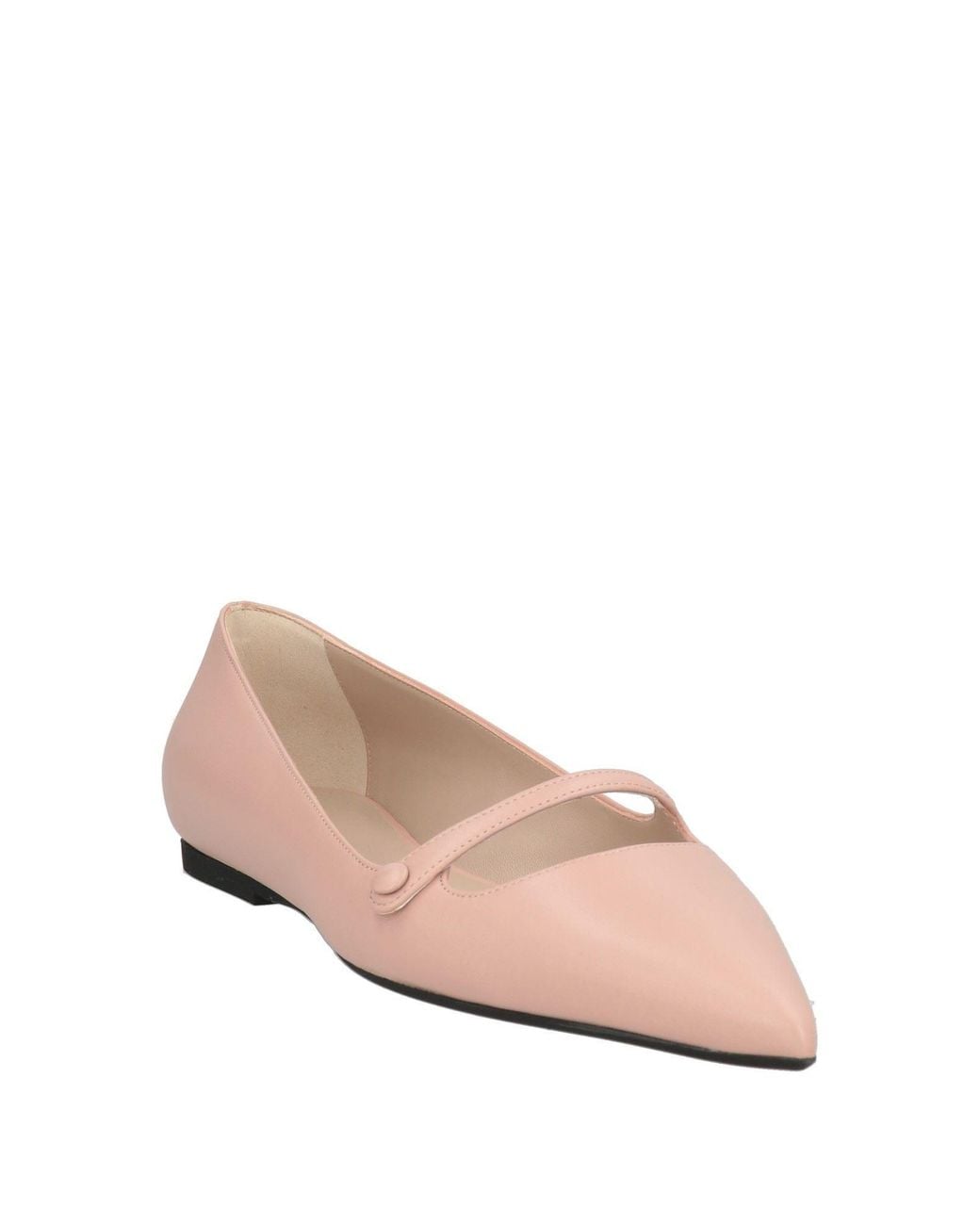 N°21 Pink Ballet Flats Leather