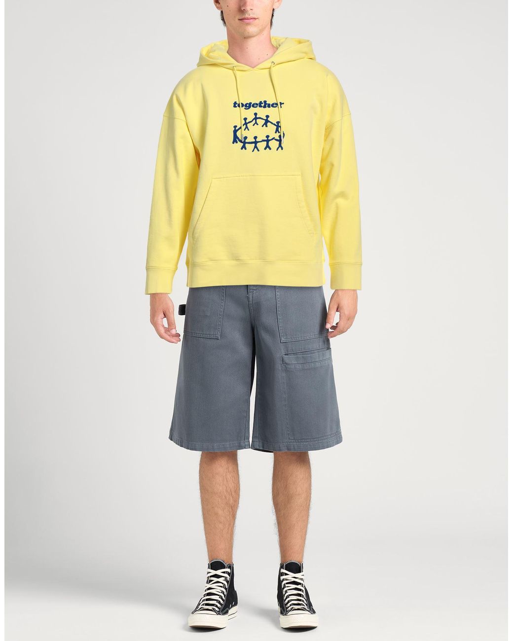 Sandro Yellow Sweatshirt for men