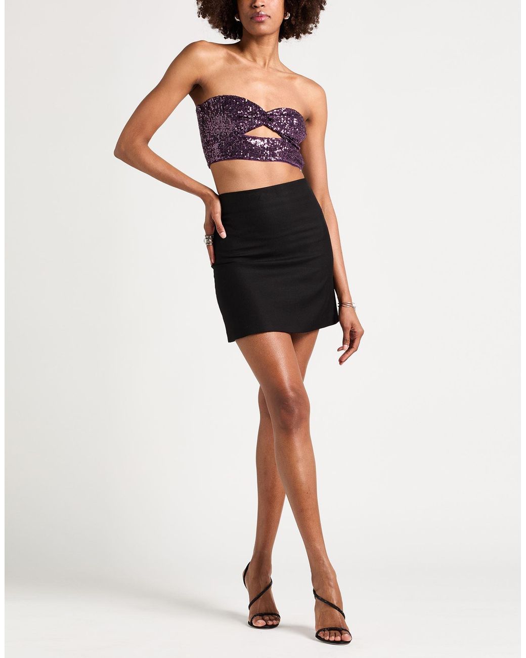 Patrizia Pepe Purple Top
