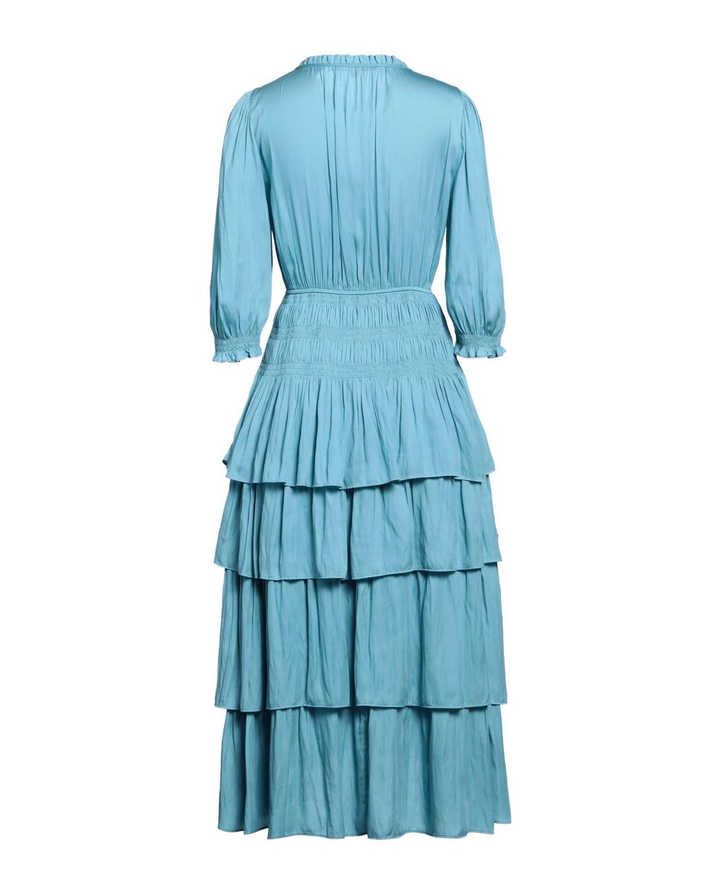 Maje Blue Midi Dress