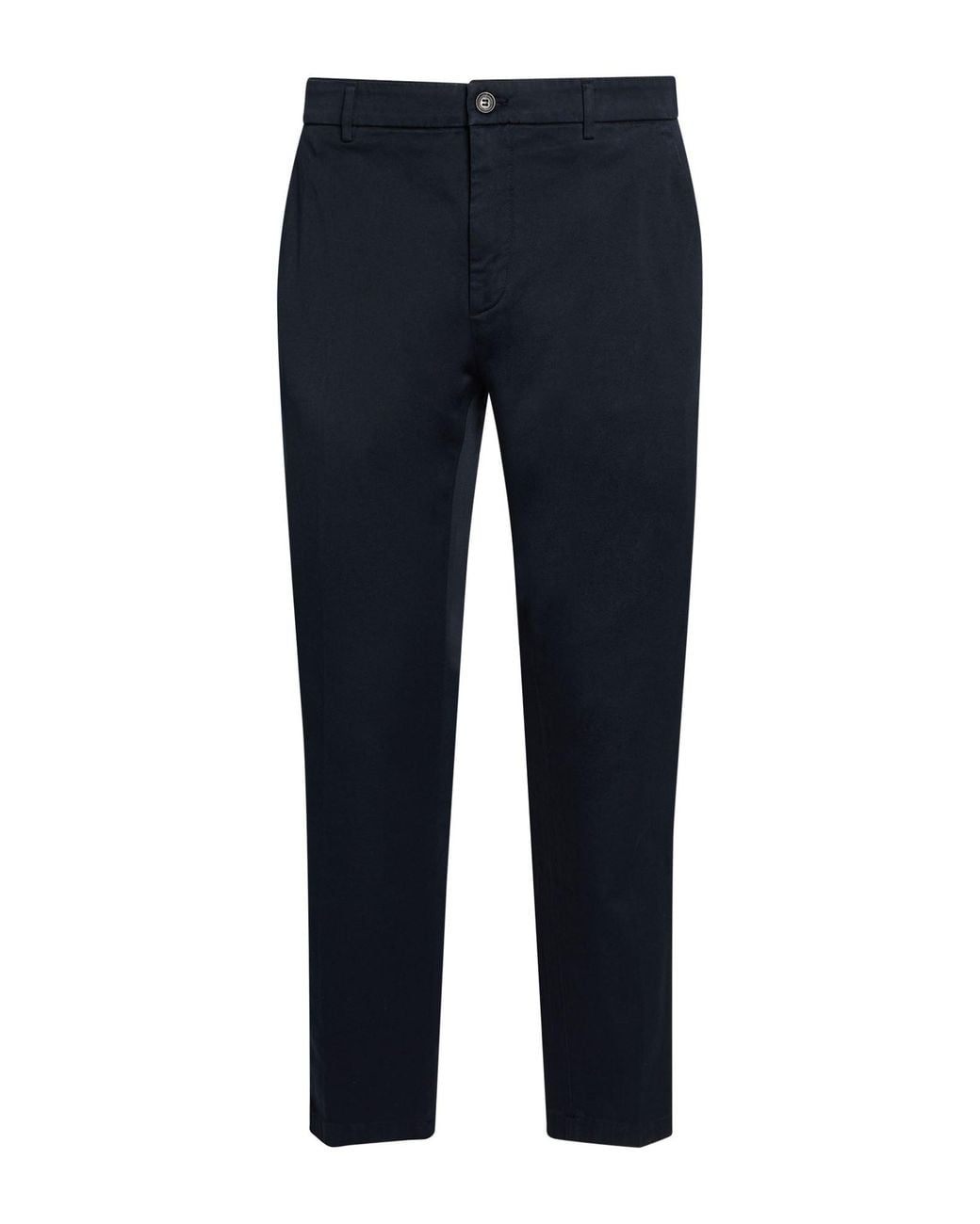 Department 5 Blue Pants Cotton, Rubber for men