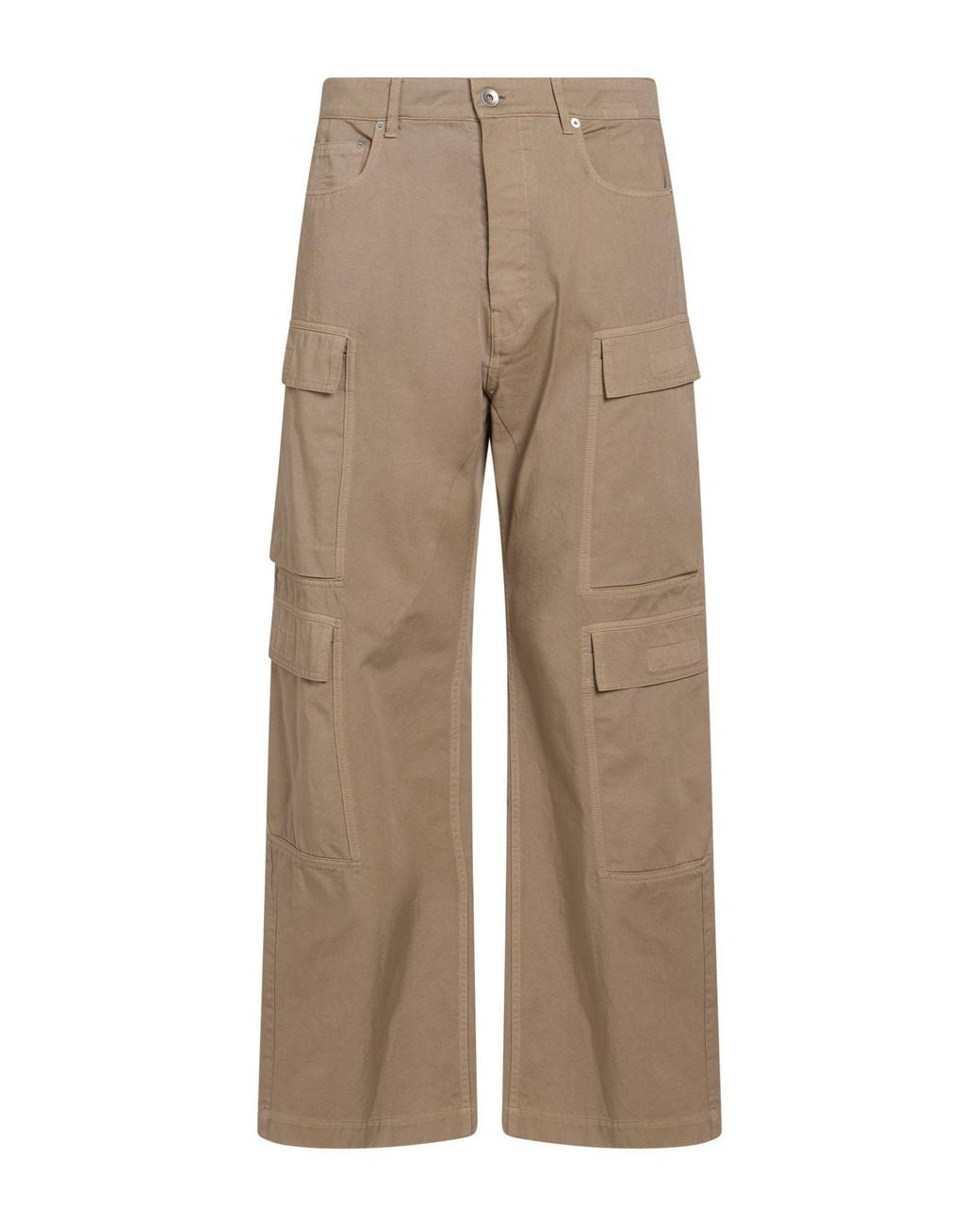 Rick Owens Natural Pants Cotton for men