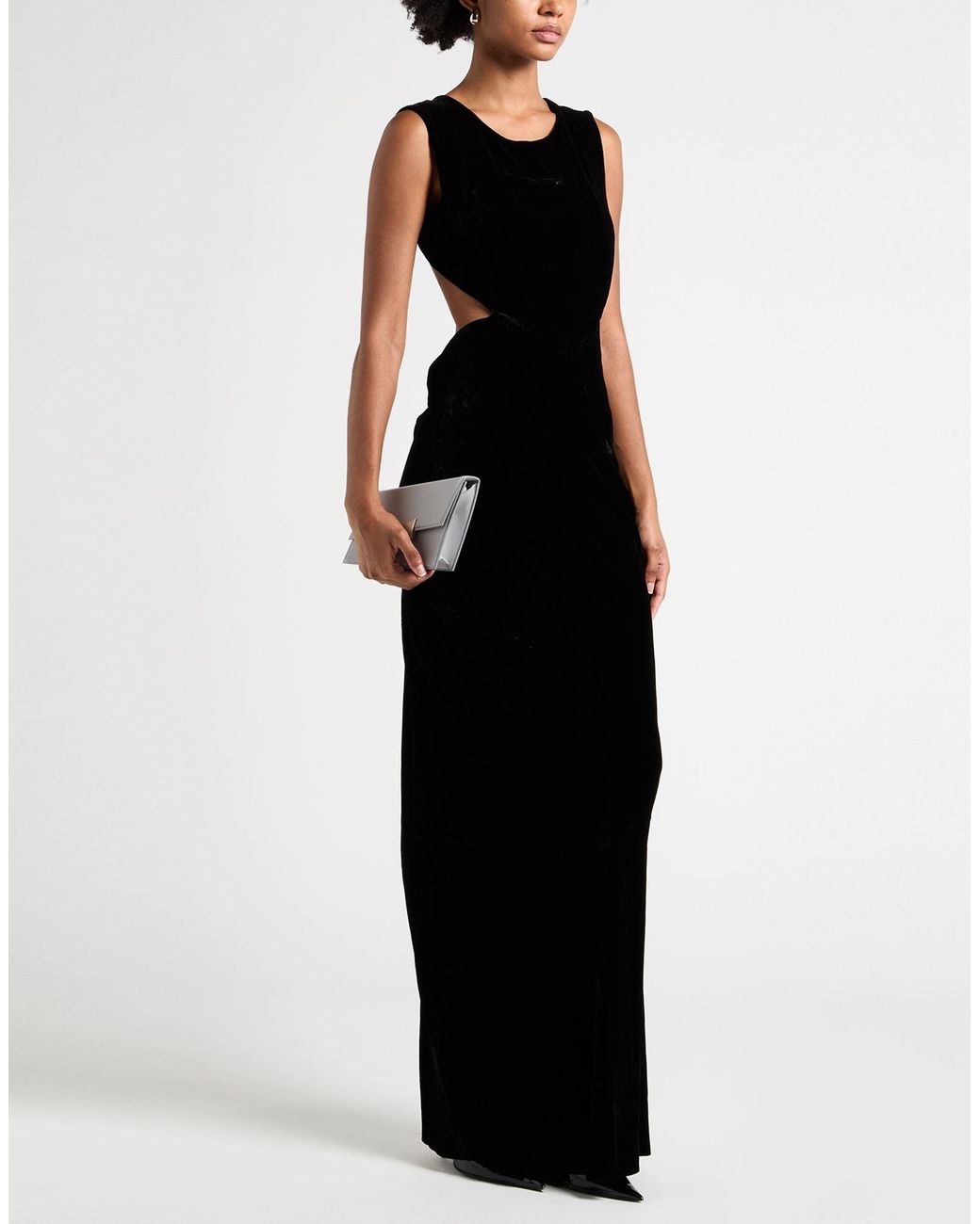 Rick Owens Black Maxi Dress