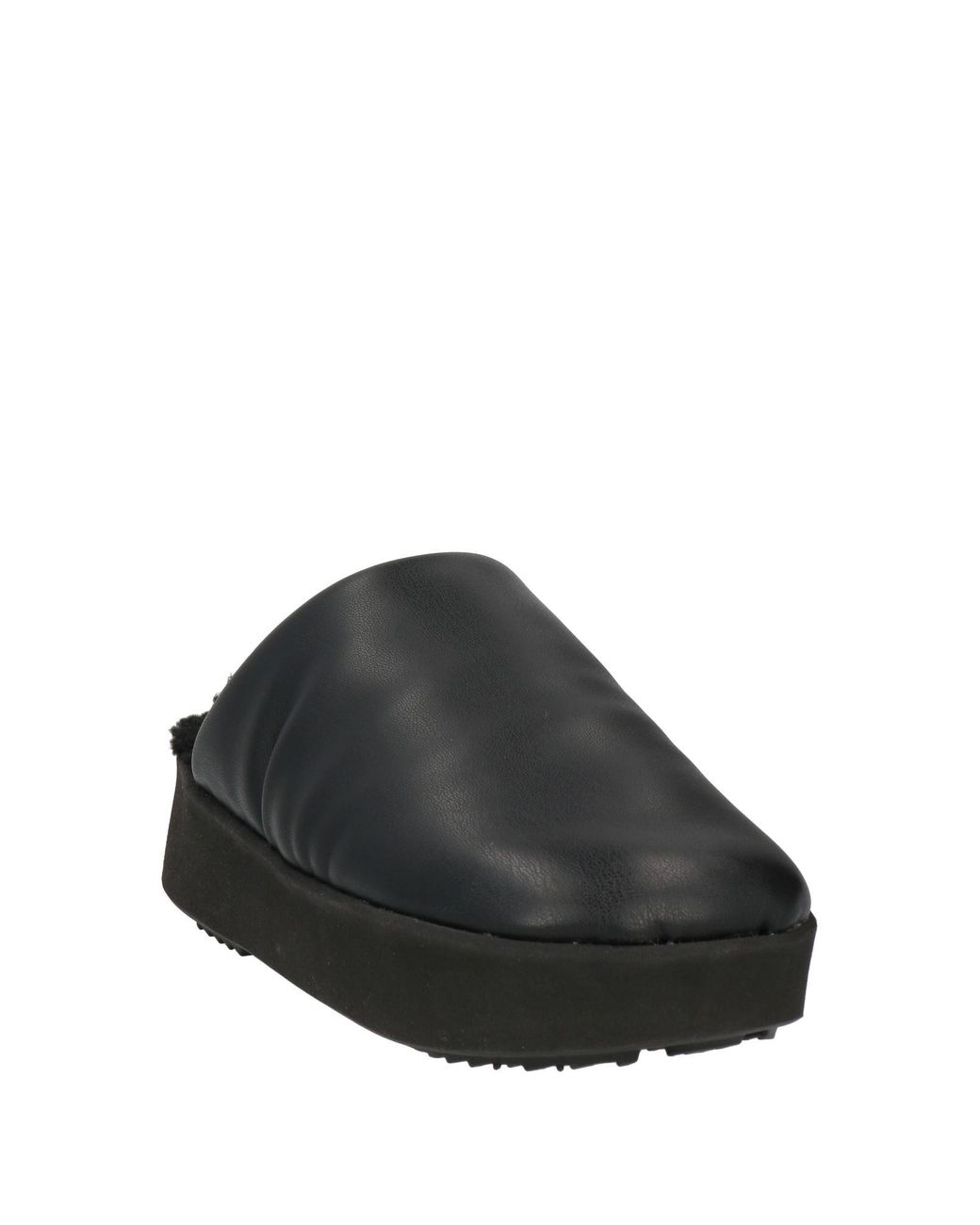 PIUMESTUDIO Black Mules & Clogs
