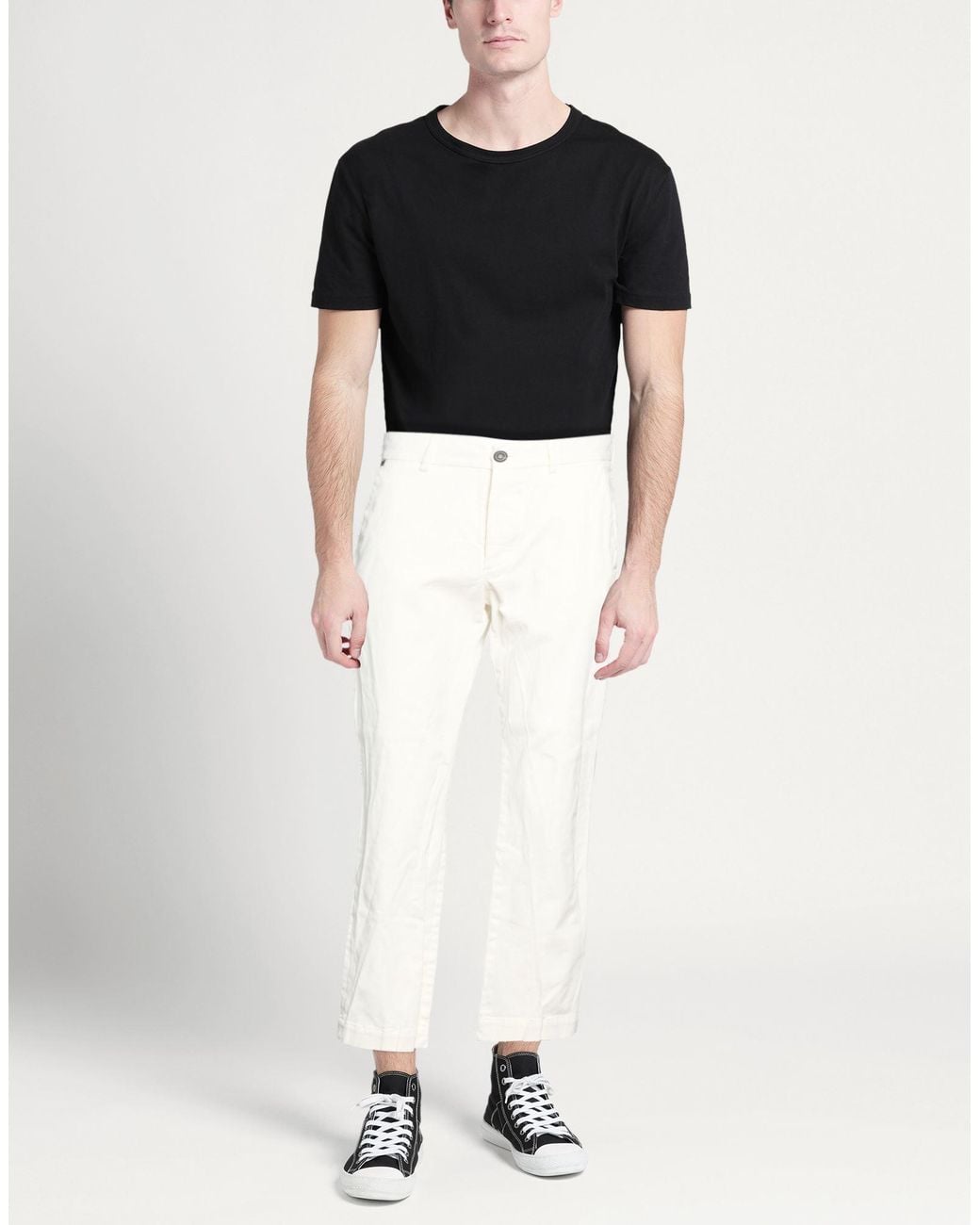 Messagerie White Trouser for men