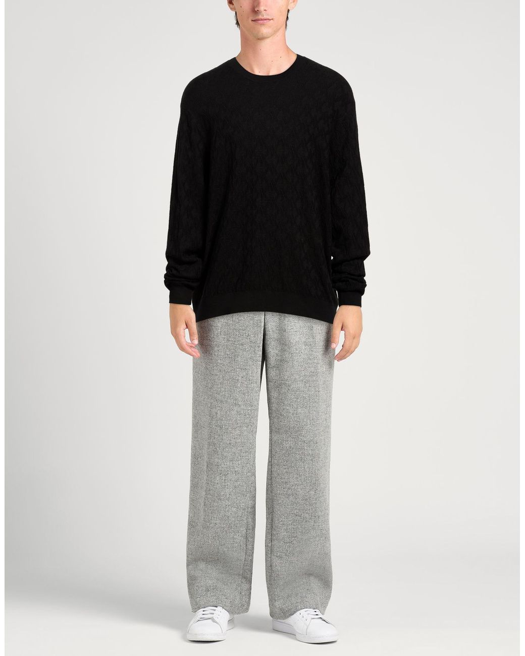 ARMANI EXCHANGE Black Jumper for men