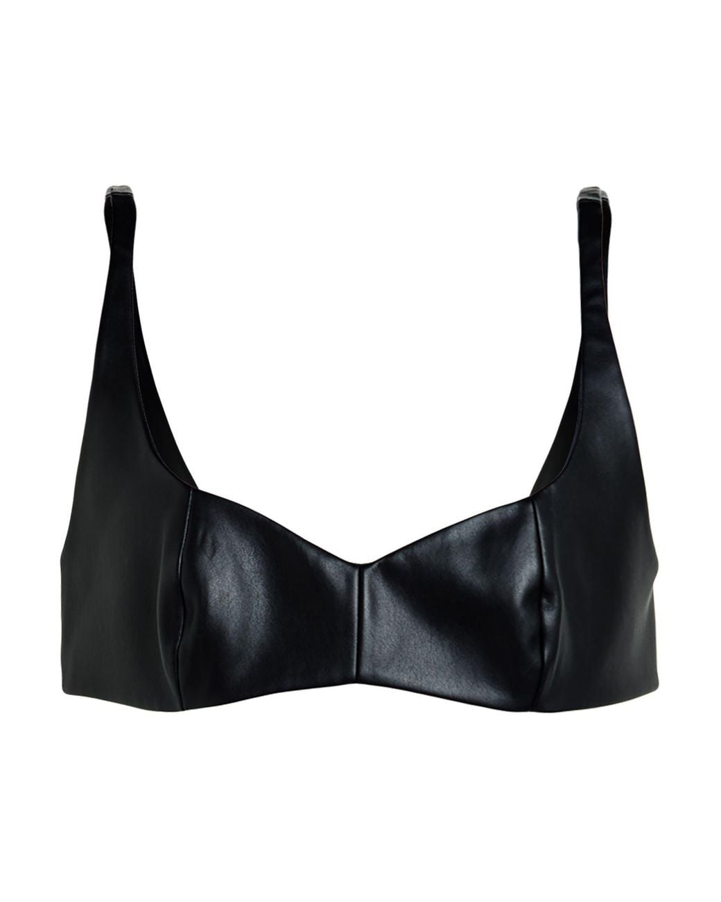 Safiyaa Black Top Polyester, Polyurethane