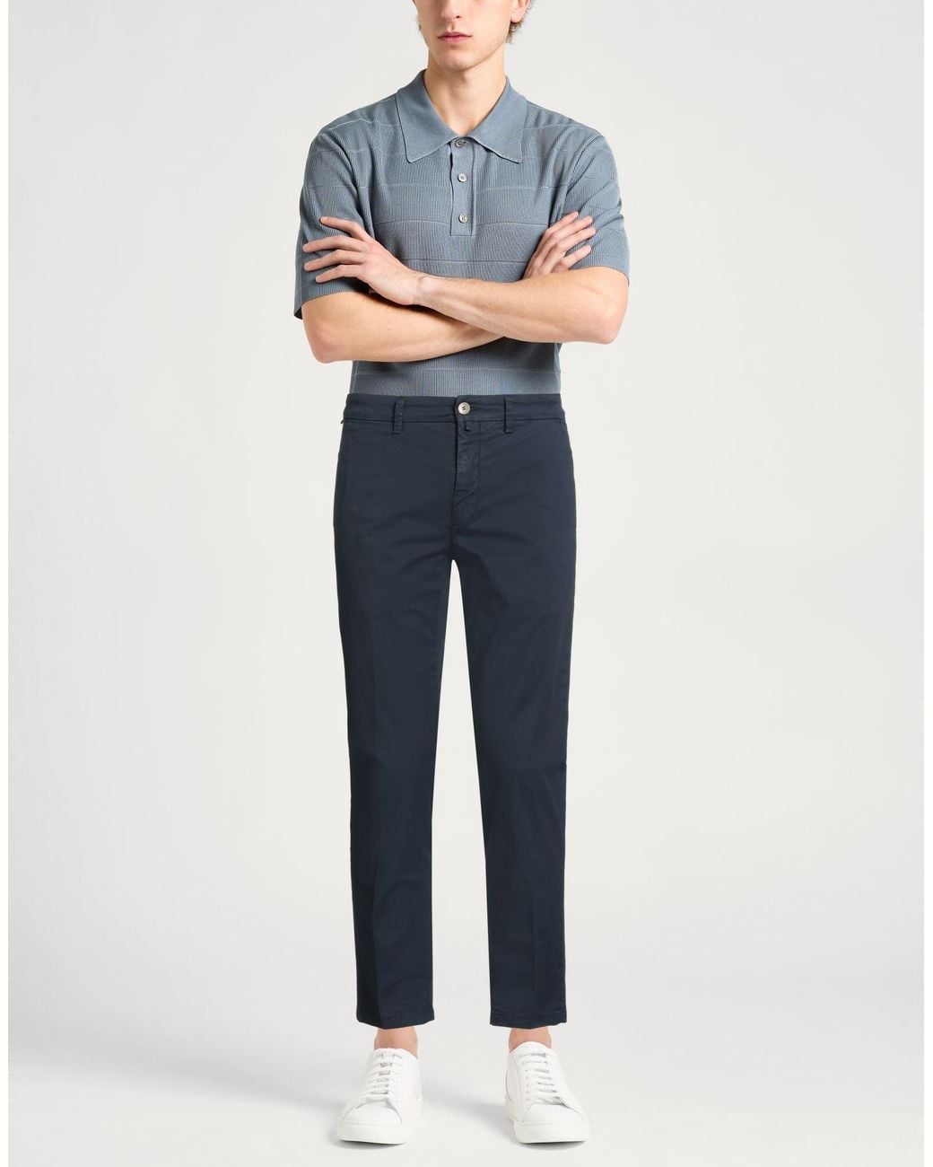 Siviglia Blue Pants for men