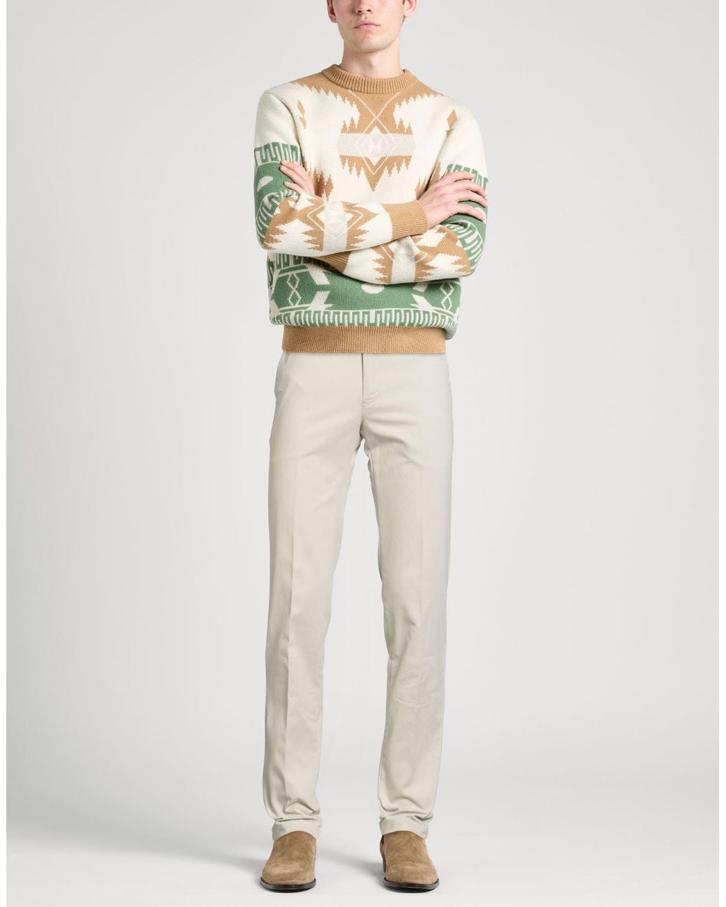 PT Torino Natural Pants Cotton, Elastane for men