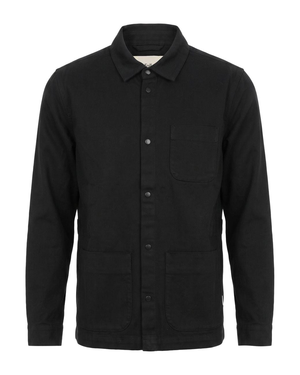 Folk Black Jacket for men