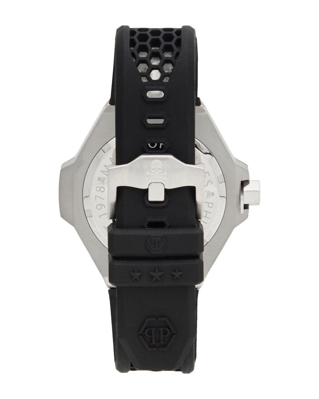 Philipp Plein Black Wrist Watch for men