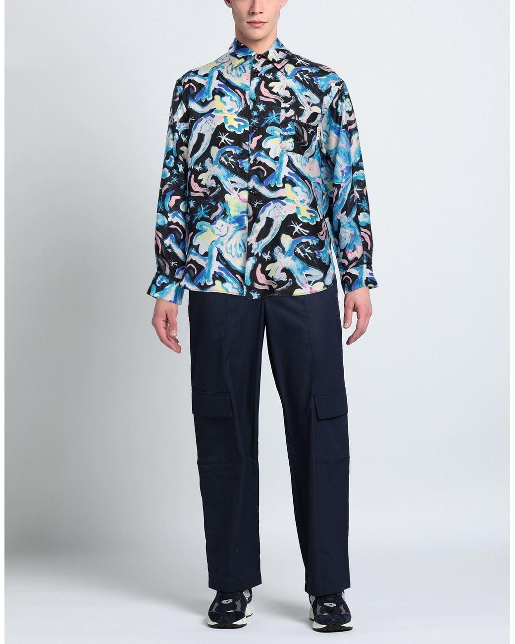 Marni Blue Shirt for men
