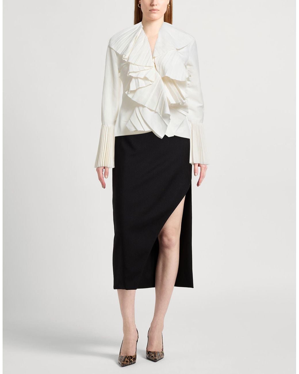 McQueen White Shirts