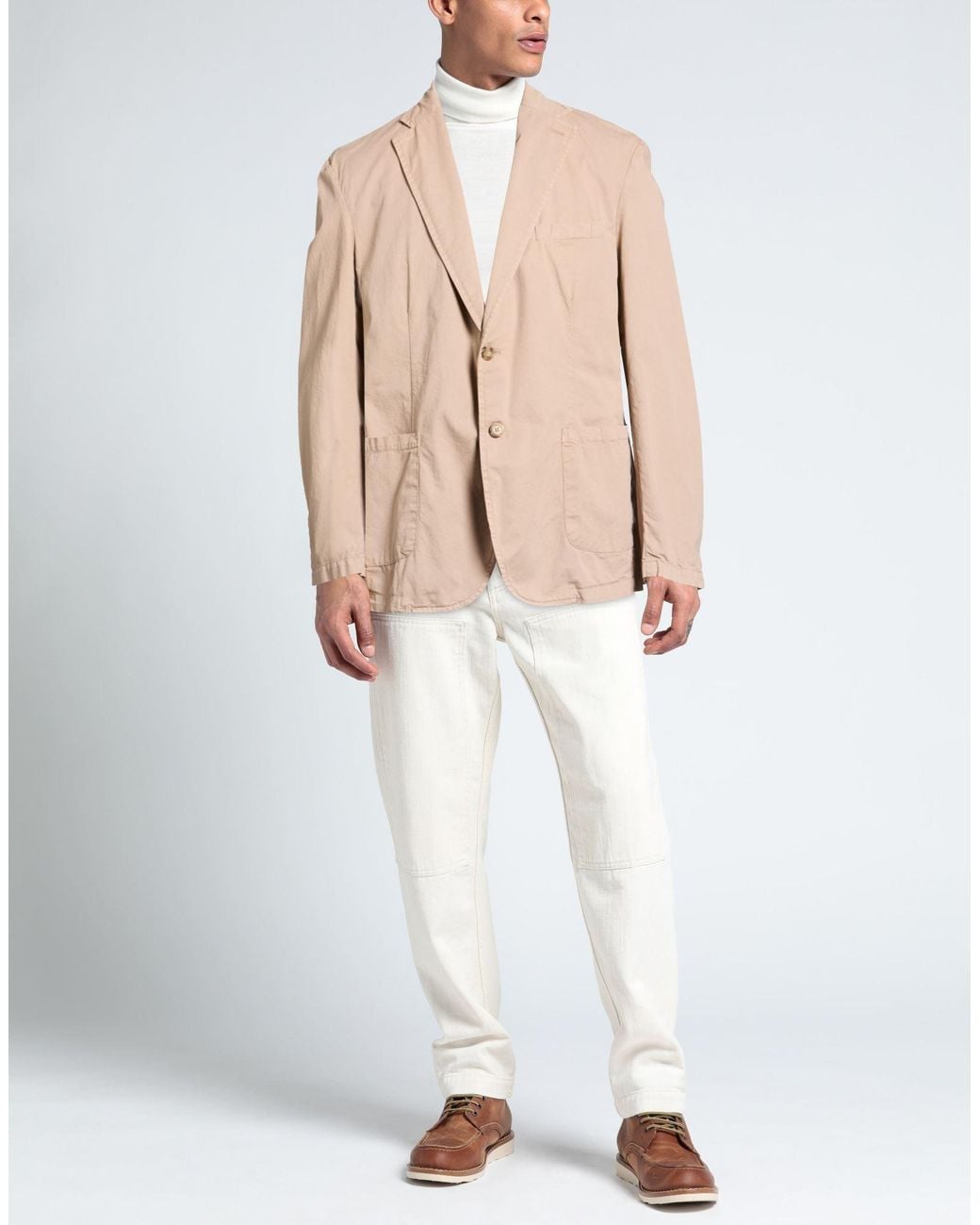 MARCIANO BY GUESS Natural Blazer Cotton for men