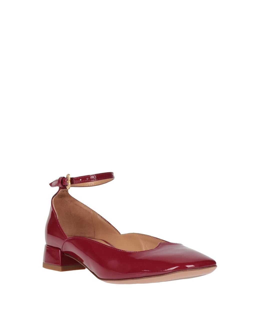 A.Bocca Red Ballet Flats