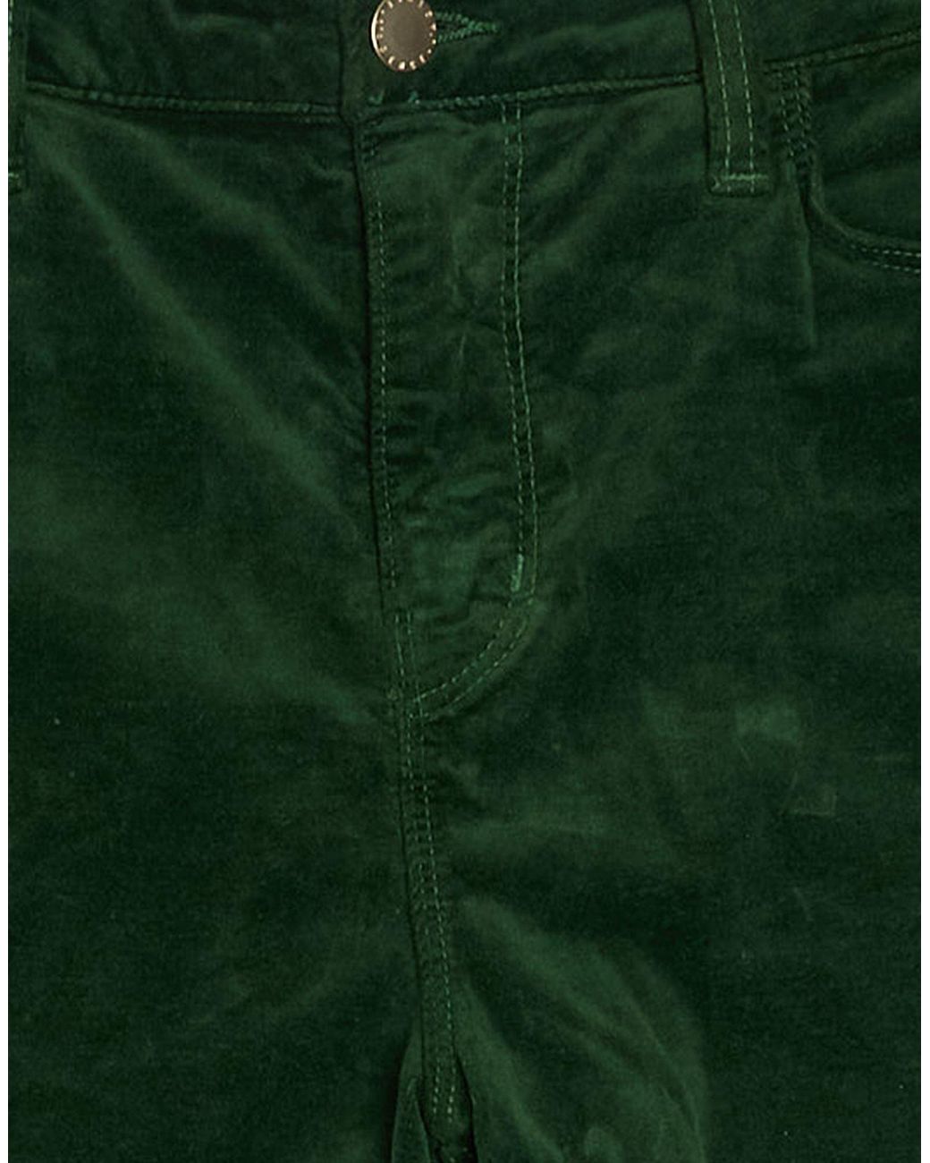L'Agence Green Pants Cotton, Rayon, Elastane