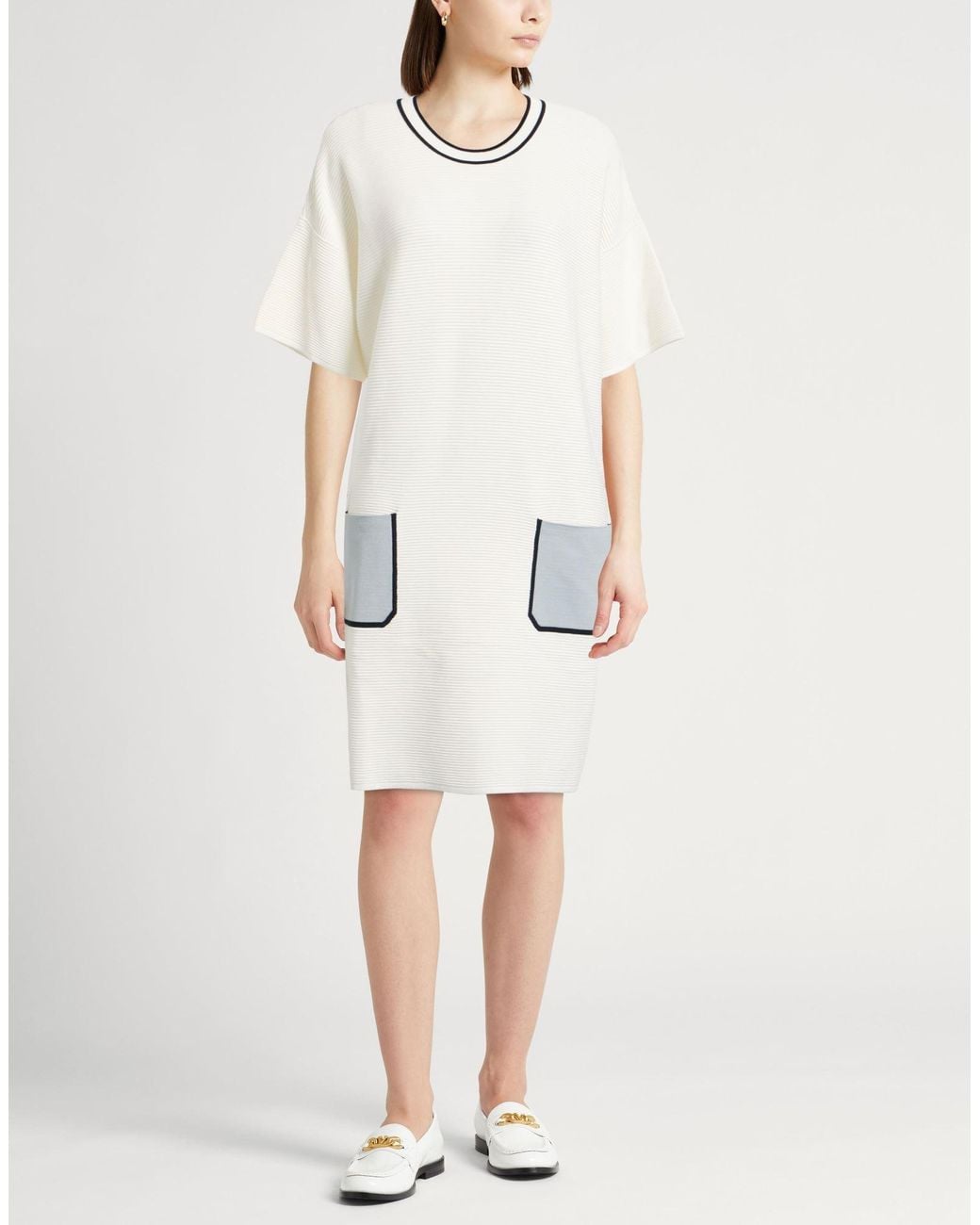 Emporio Armani White Mini Dress