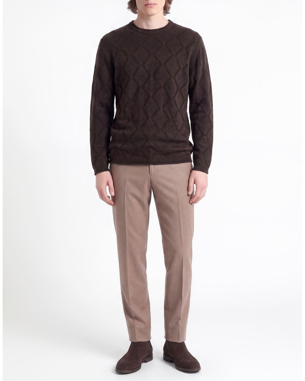 Bellwood Black Sweater Wool, Viscose, Polyamide, Cashmere for men