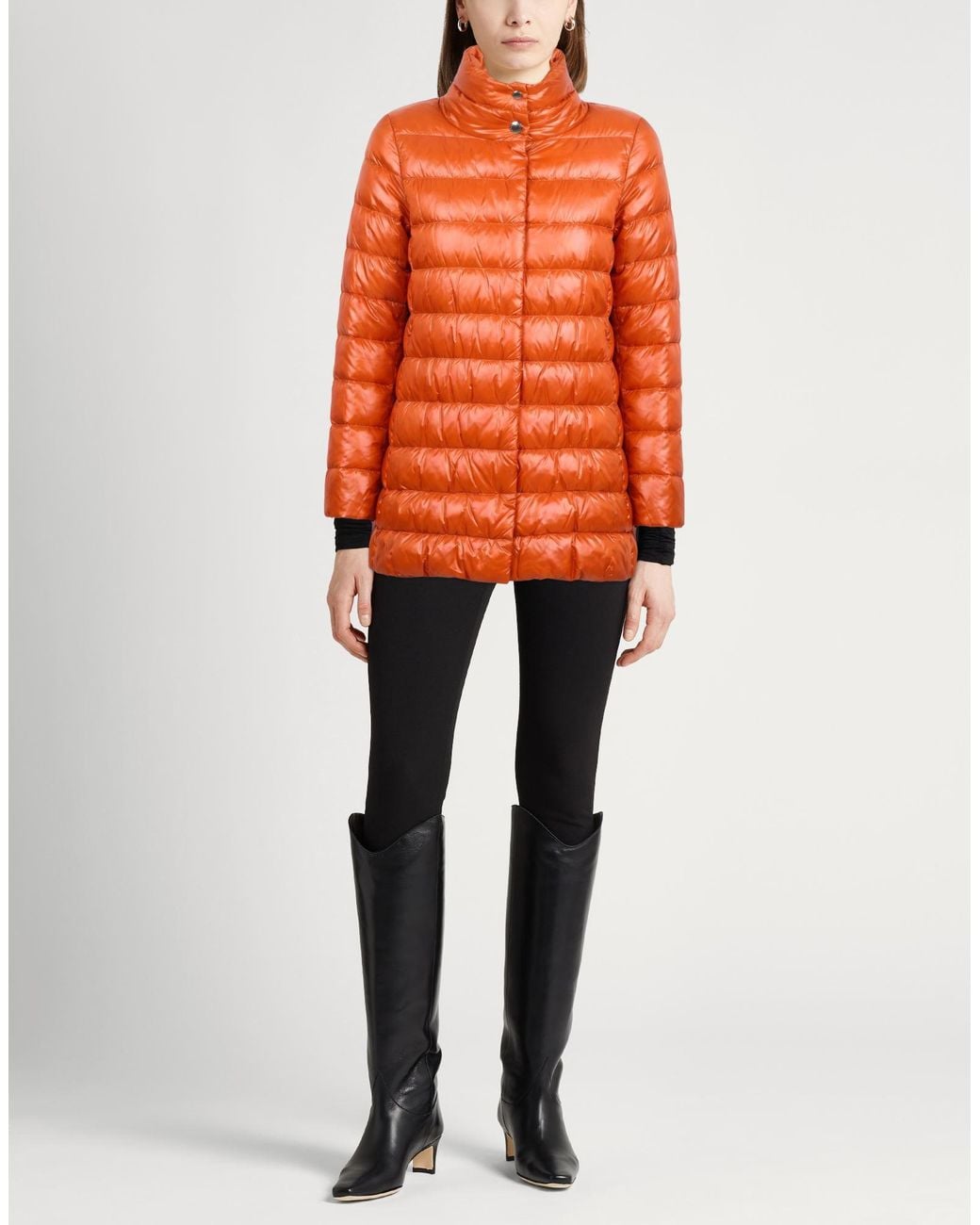 Herno Orange Puffer