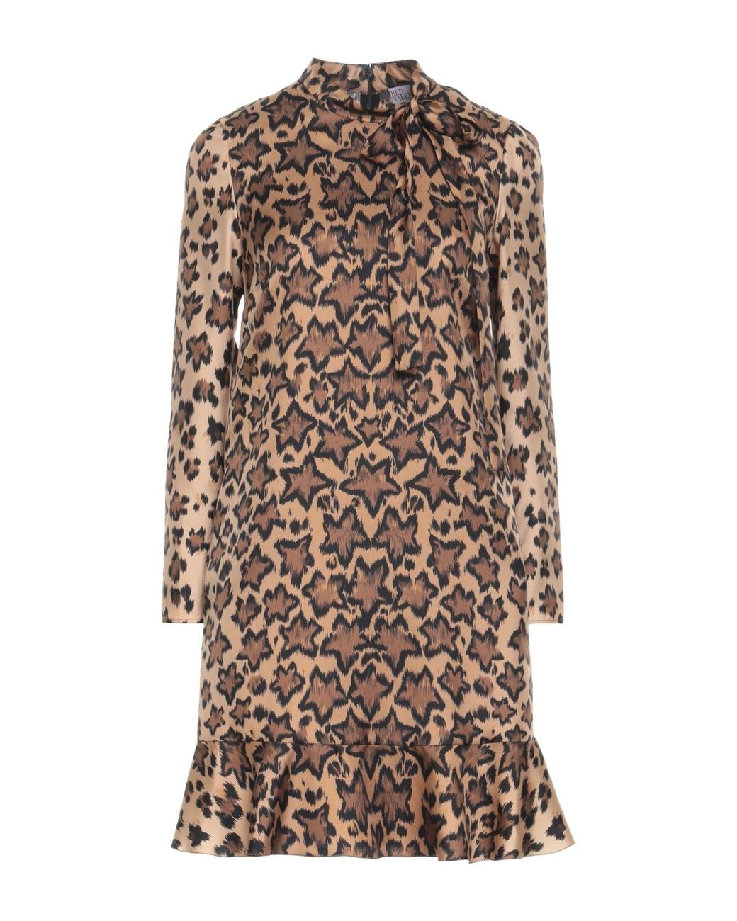 RED Valentino Brown Mini Dress