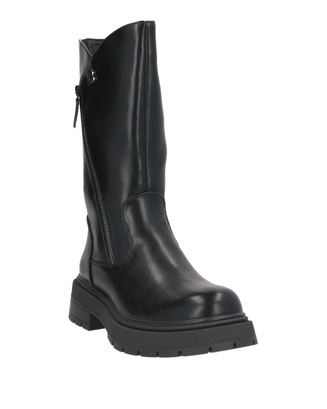 Laura Biagiotti Black Boot Synthetic Material