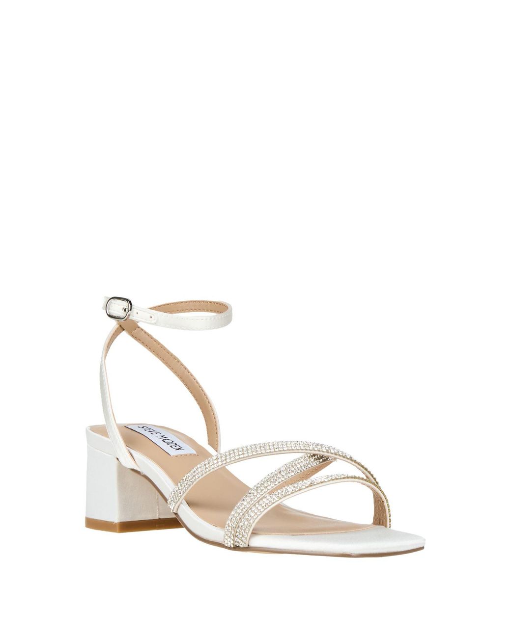 Steve Madden White Sandale