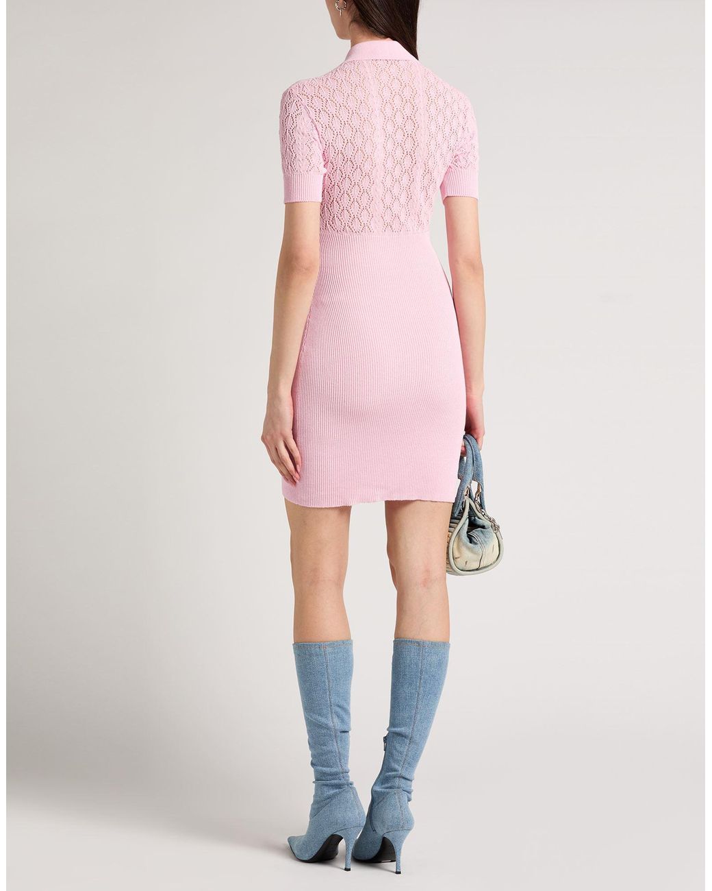 DSquared² Pink Mini Dress