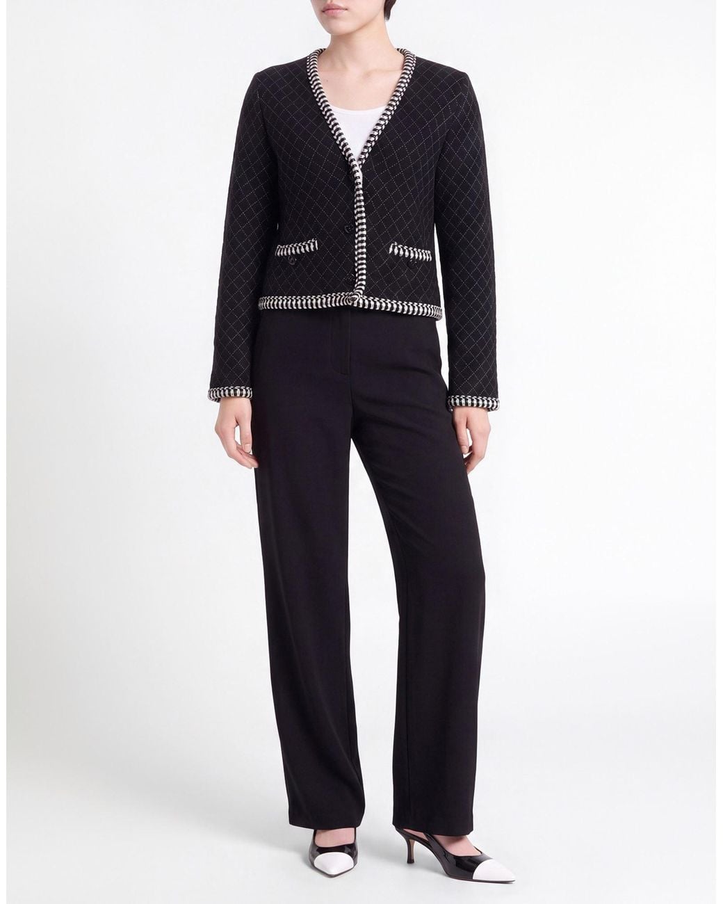 Marc Cain Black Cardigan Virgin Wool