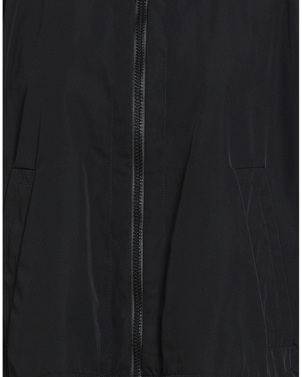 Herno Black Jacket Polyester, Polyamide, Elastane
