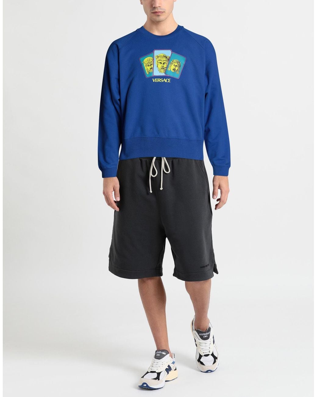Versace Blue Sweatshirt for men