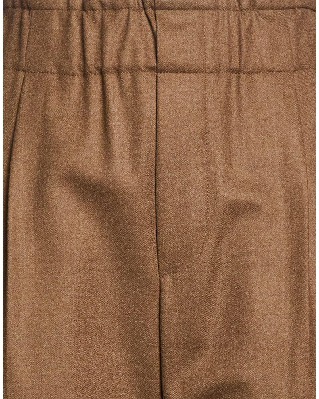 Brunello Cucinelli Brown Trouser
