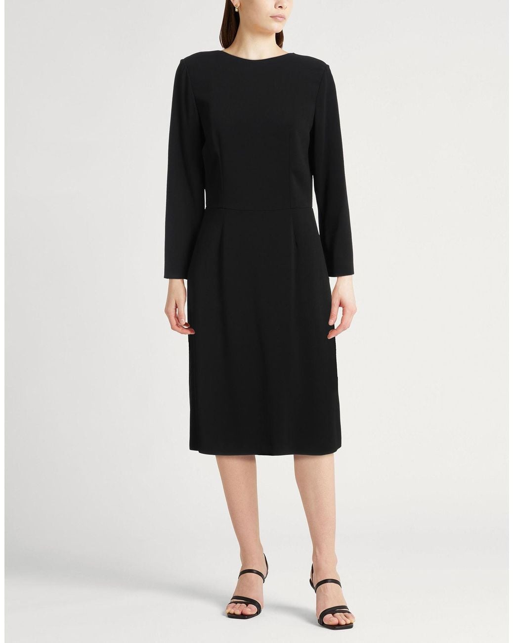Aspesi Black Midi Dress