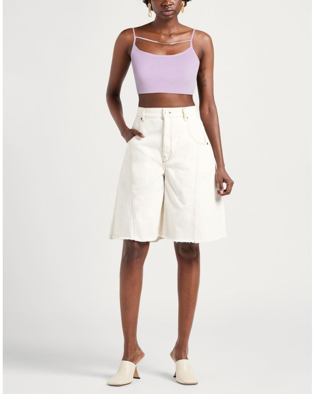 Elisabetta Franchi Purple Tops