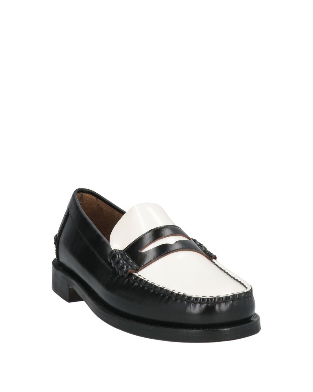 Sebago Black Loafers Leather for men